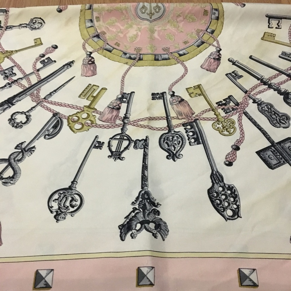 Hermès silk scarf